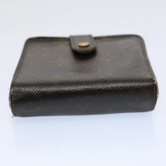 LOUIS VUITTON Monogram Compact Zip Wallet M61667 LV Auth 54068 - Picture 7 of 16